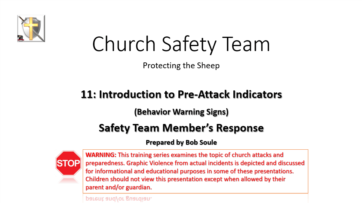 Section 11 Church Safety Series